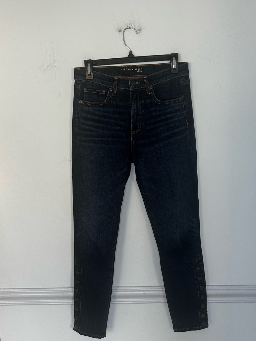 Veronica Beard Debbie Skinny High Rise Blue Jeans Size 4